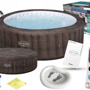 Dmuchane Lay-Z- Spa Hydromasaż BALI Bestway 6001P 7 osób 180 dysz MODEL2026