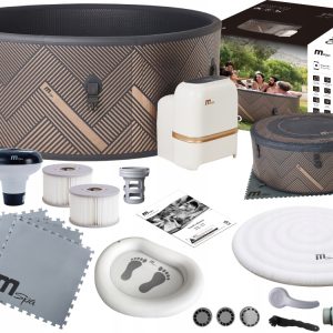 Duże Dmuchane Całoroczne Spa Hydromasaż MSpa MONO MAX ECO 8 osób MODEL 2026