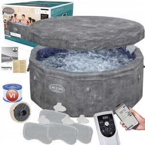 Ogrodowe Sztywne Lay-Z- Spa Hydromasaż Carrara Bestway 6001V 6 osób NEW2026